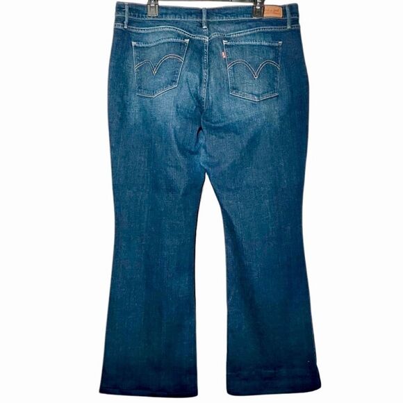 Levi’s 515 Bootcut Jeans in Blue Wash Women’s 16 - Picture 4 of 8